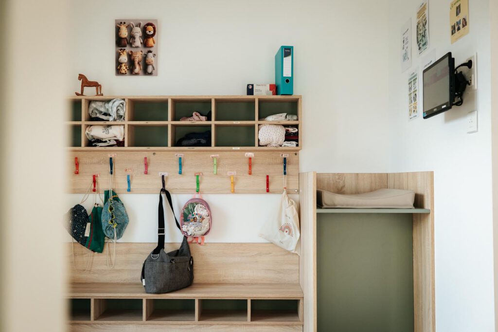 Activité d'éveil à la micro-crèche