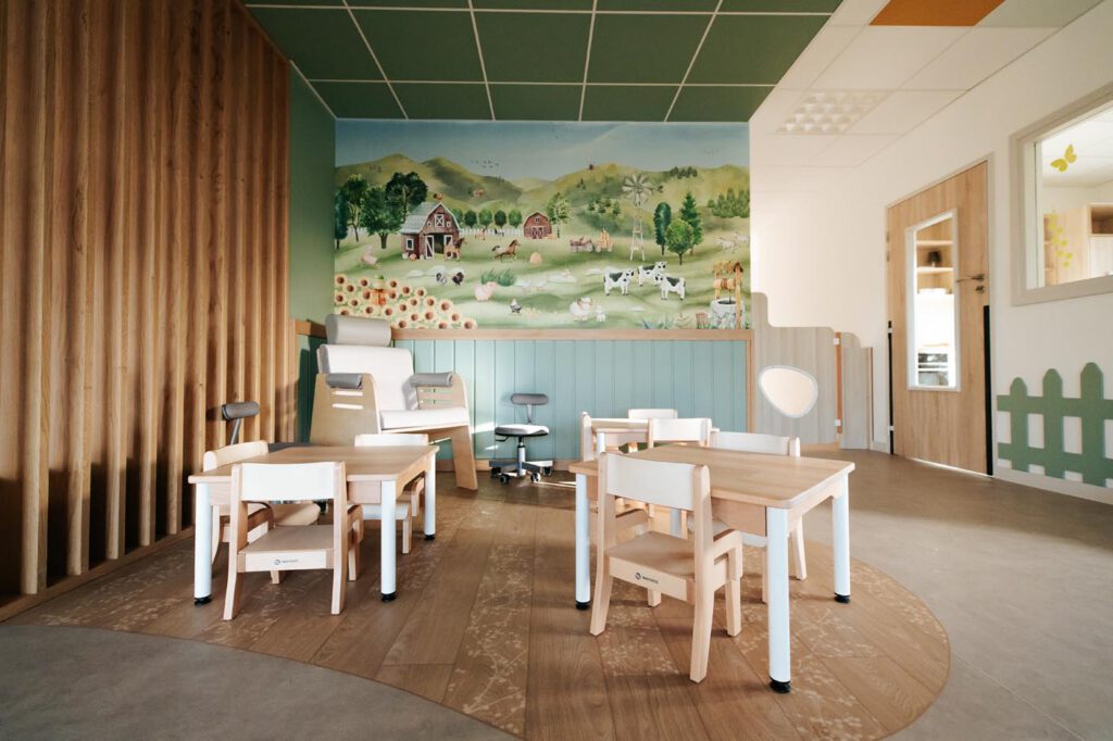 Moment éducatif à la micro-crèche